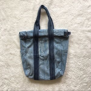 Urban Oufitters Washed Denim Tote